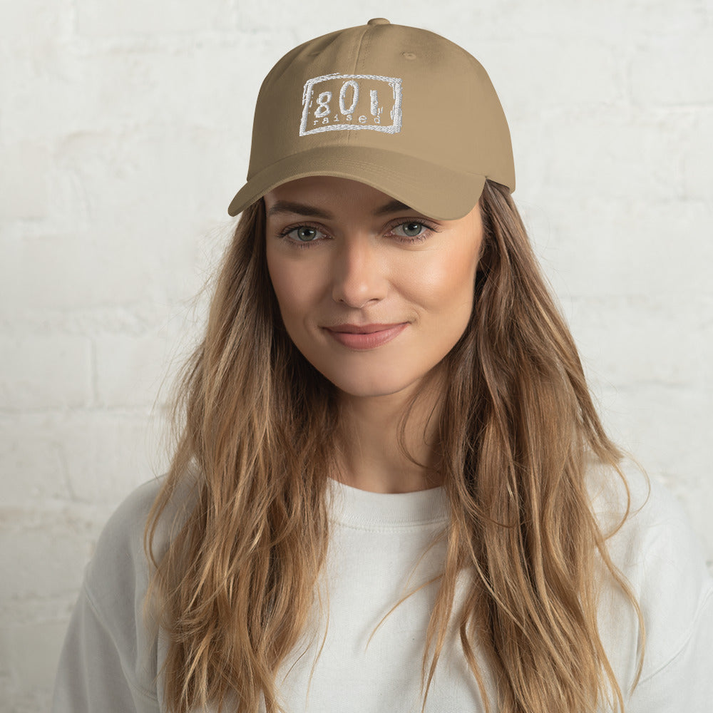 801R Dad Hat - 801raised