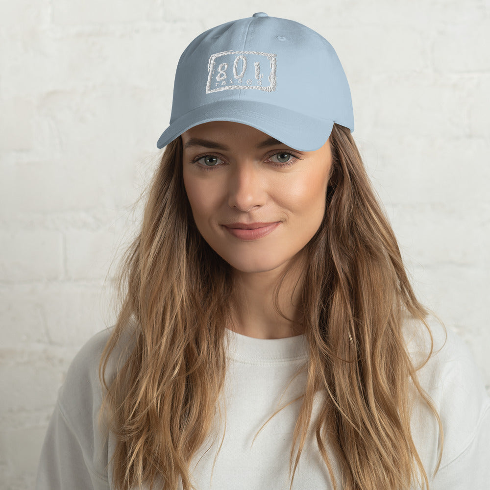 801R Dad Hat - 801raised