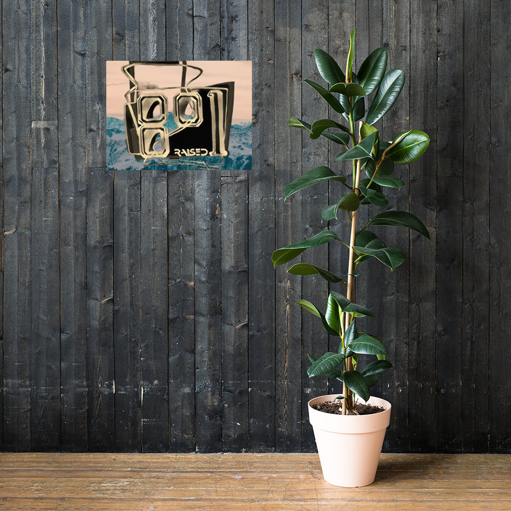 abca.ogden Matte Poster - 801raised