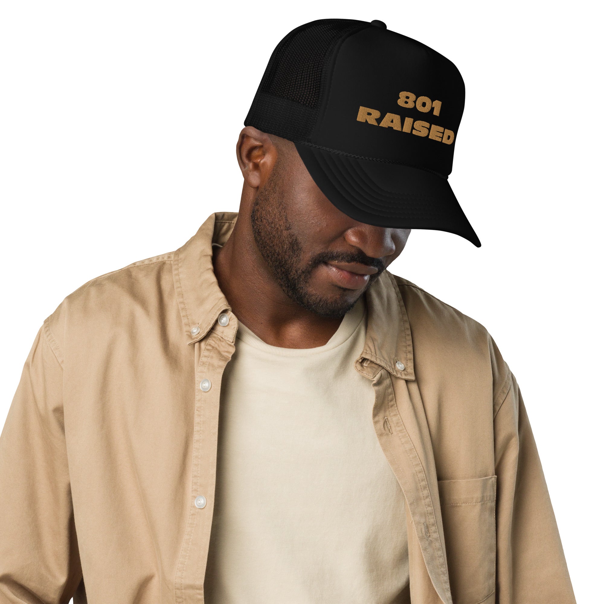 GOLD Foam trucker hat