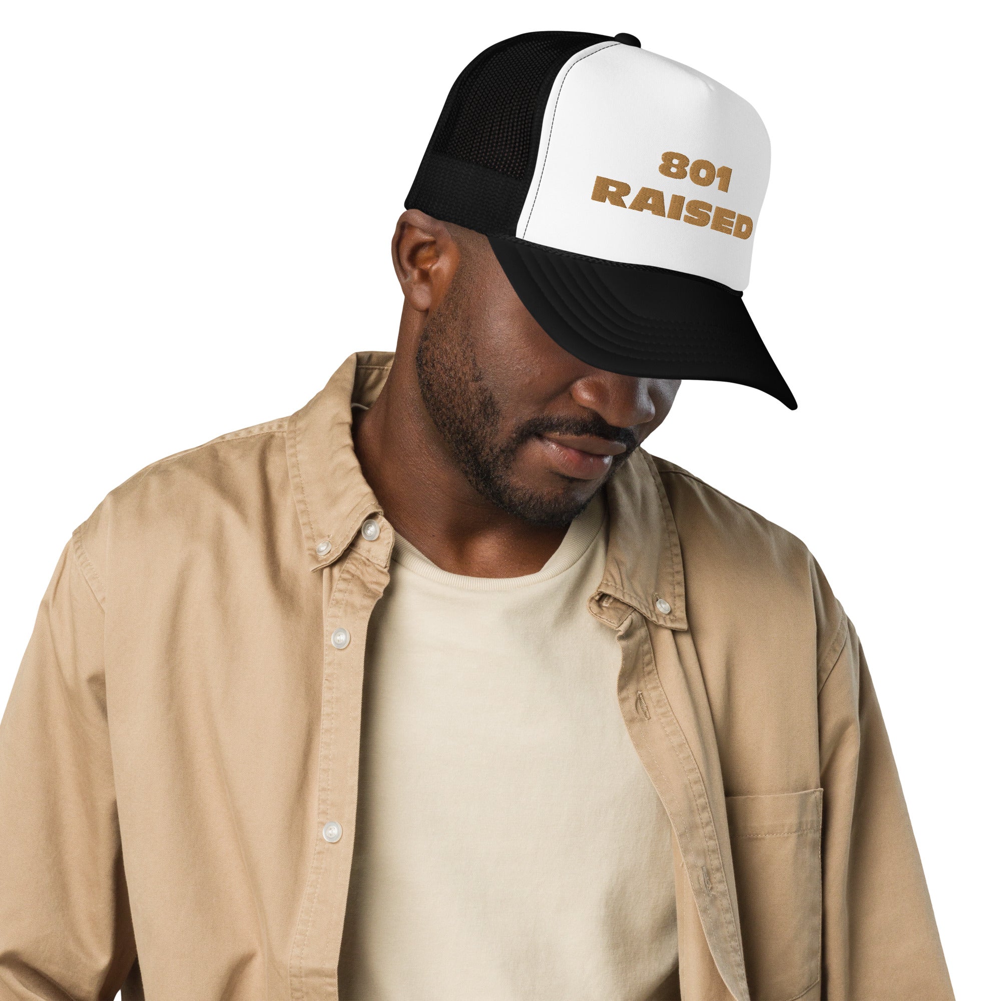 GOLD Foam trucker hat