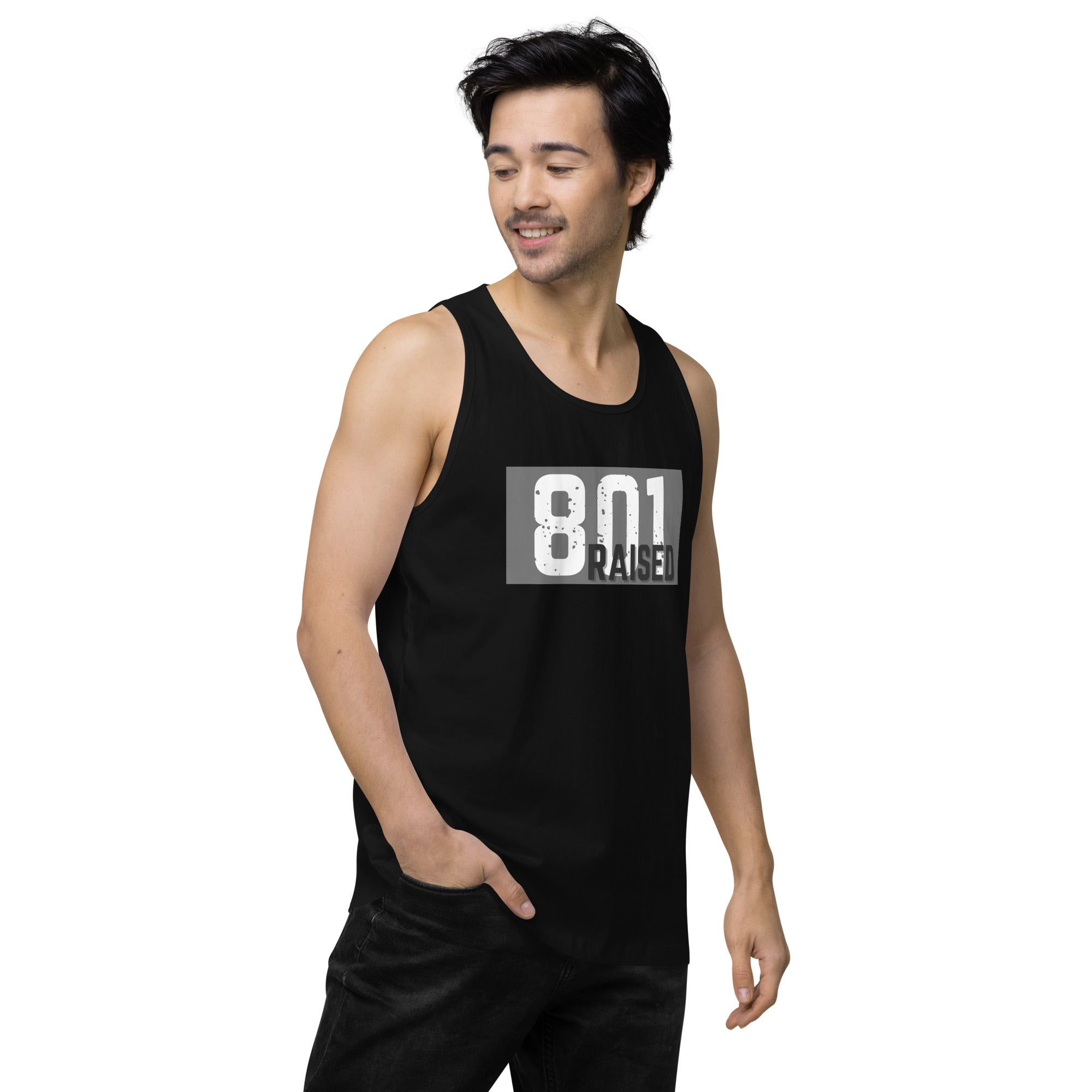 Men’s 801 Premium Tank Top - 801raised