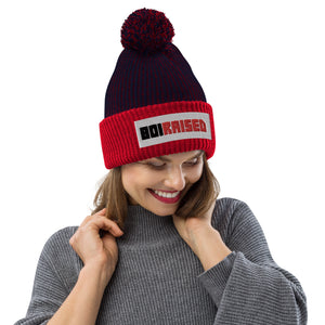 LOGO Pom-Pom Beanie