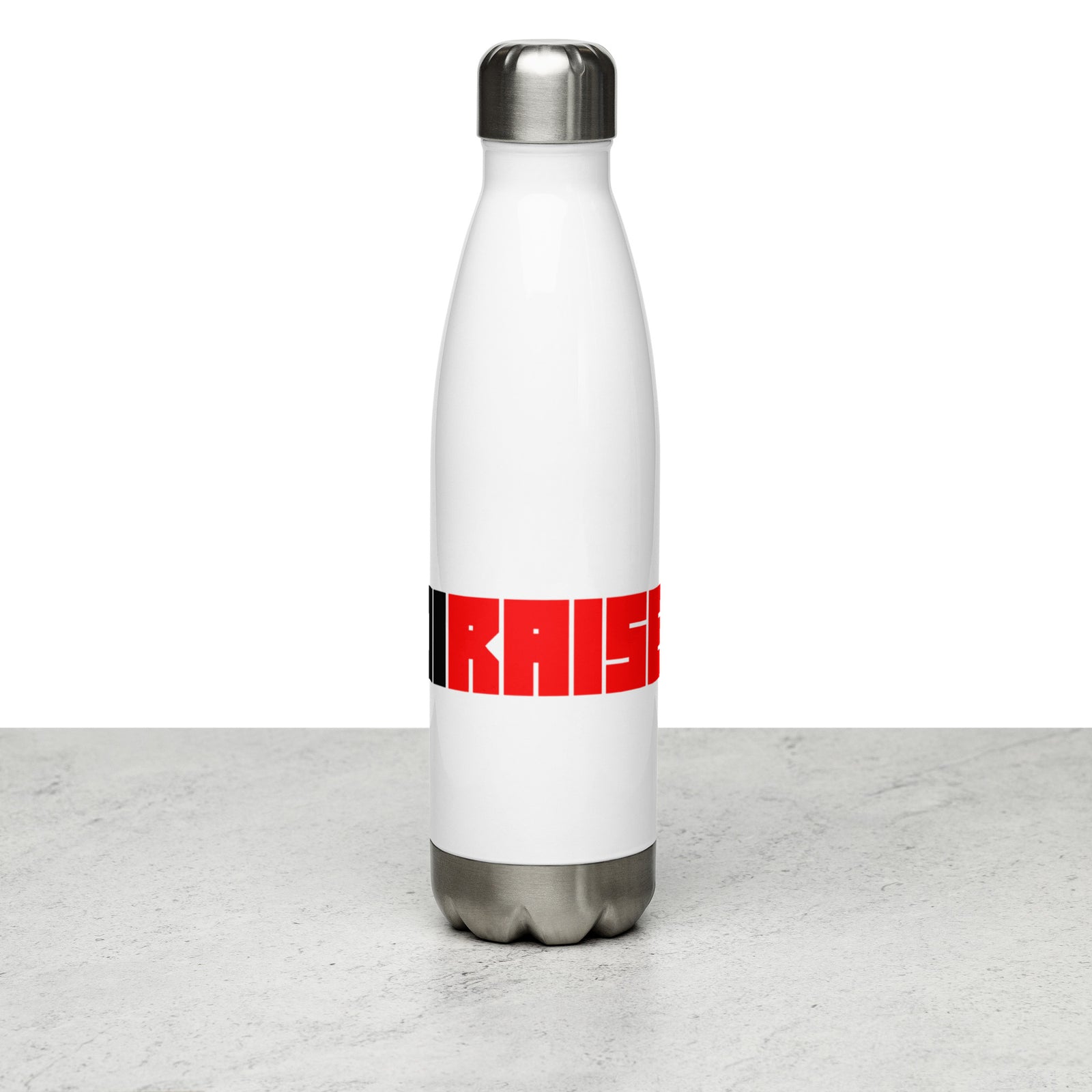 Stainless Steel Water Bottle - 801raised