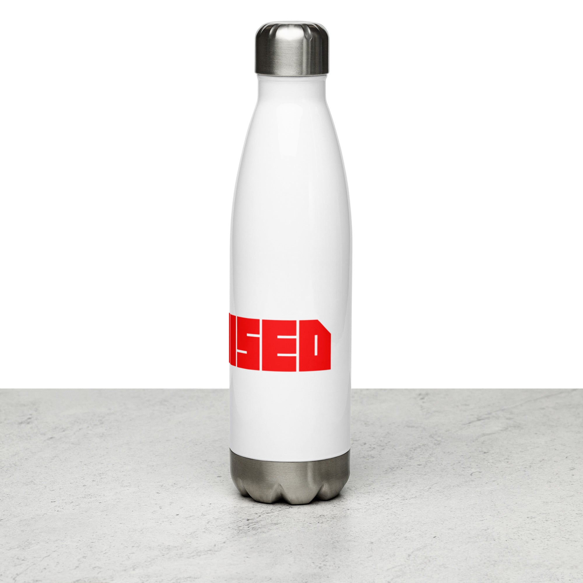 Stainless Steel Water Bottle - 801raised