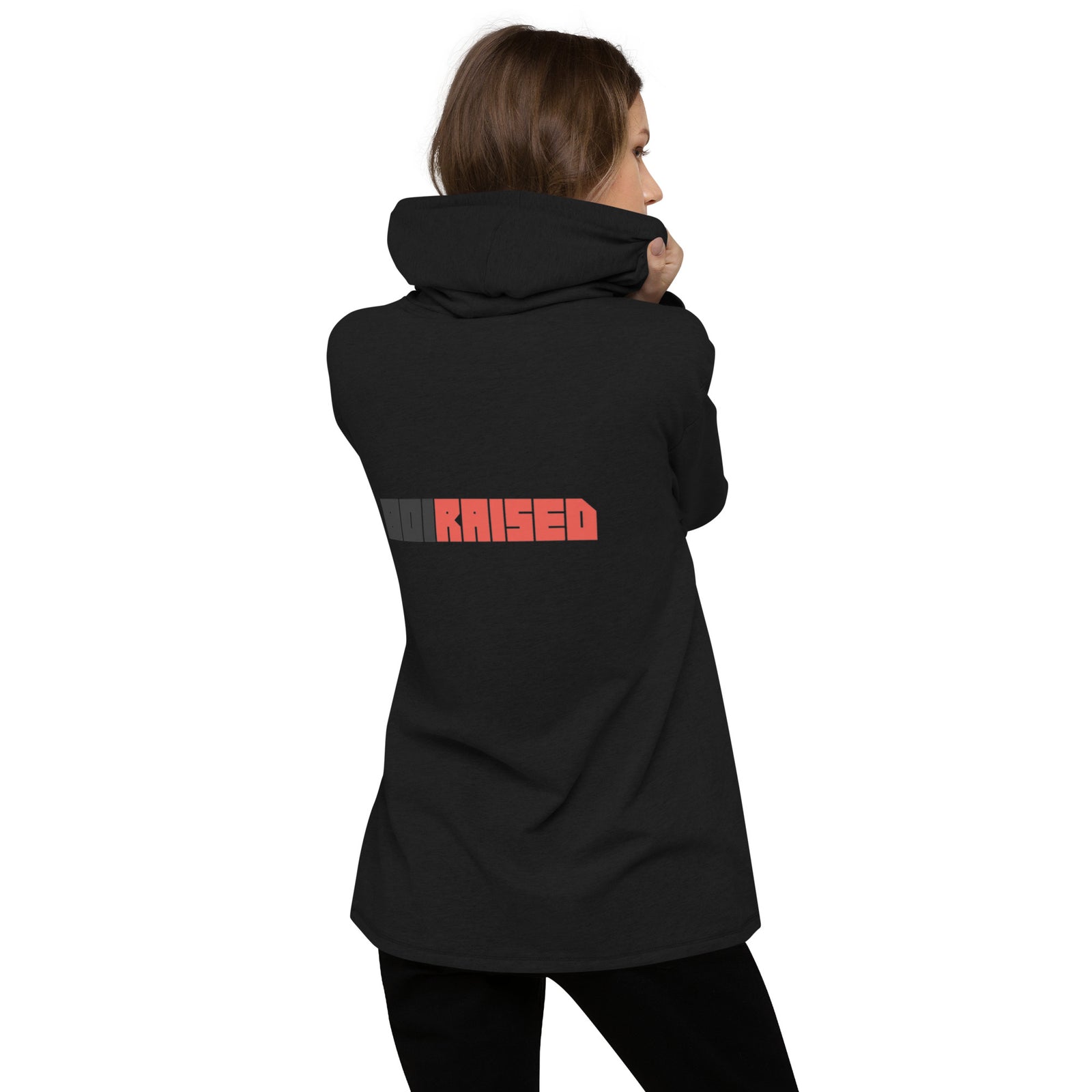 Lightweight front/back 801 Hoodie - 801raised