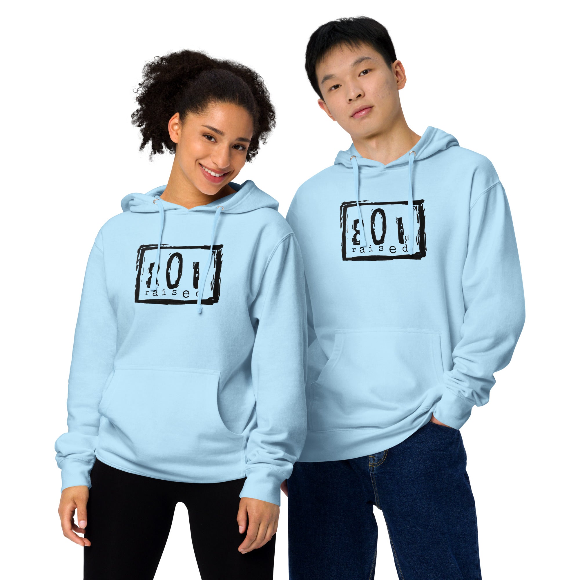 Unisex Midweight 801R Hoodie - 801raised