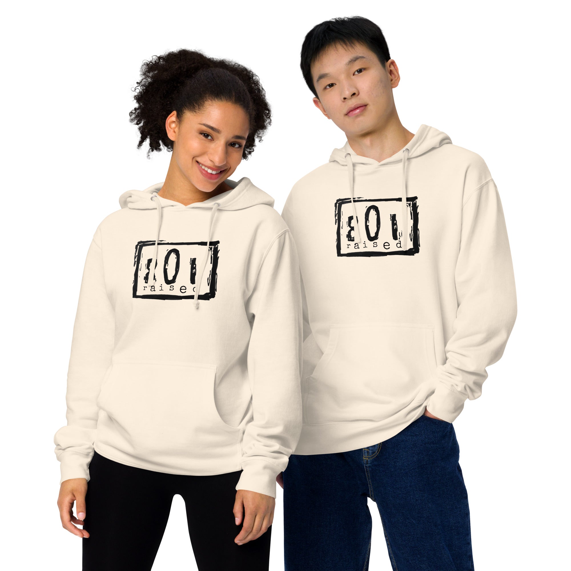 Unisex Midweight 801R Hoodie - 801raised