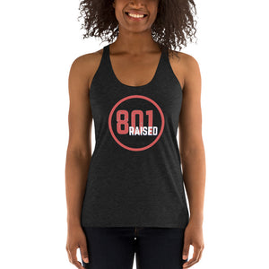 Women's Racerback 801 Tank - 801raised