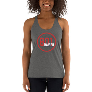 Women's Racerback 801 Tank - 801raised