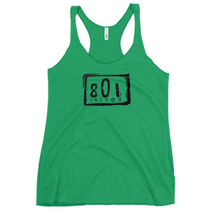 Women's 801R Racerback Tank - 801raised