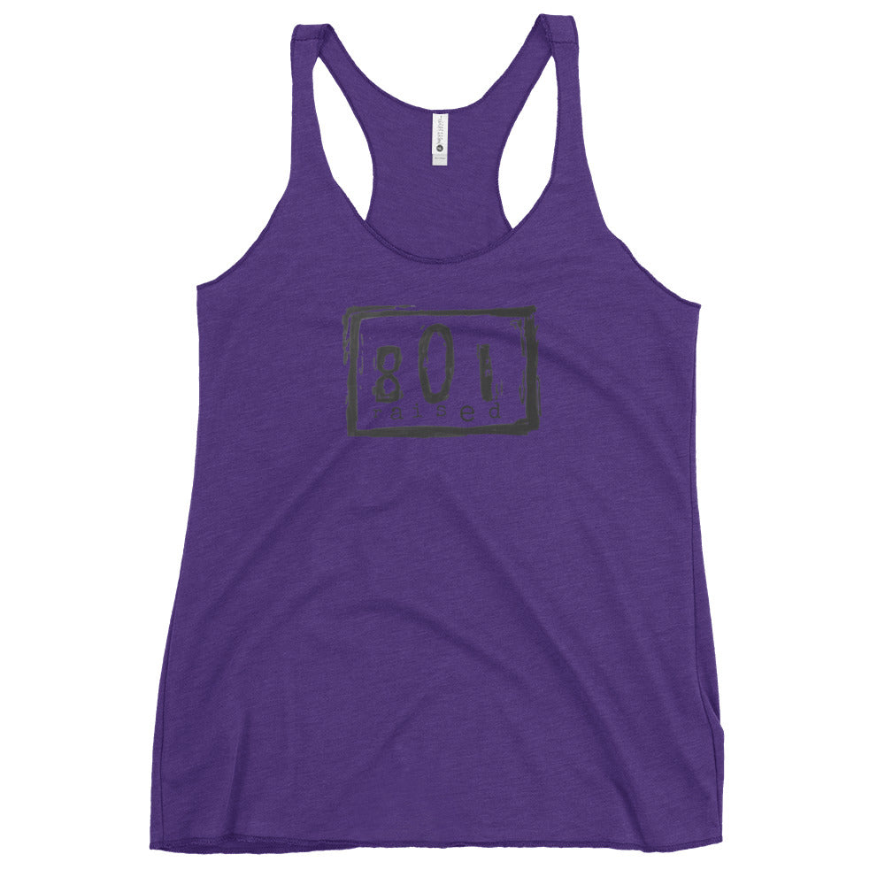 Women's 801R Racerback Tank - 801raised