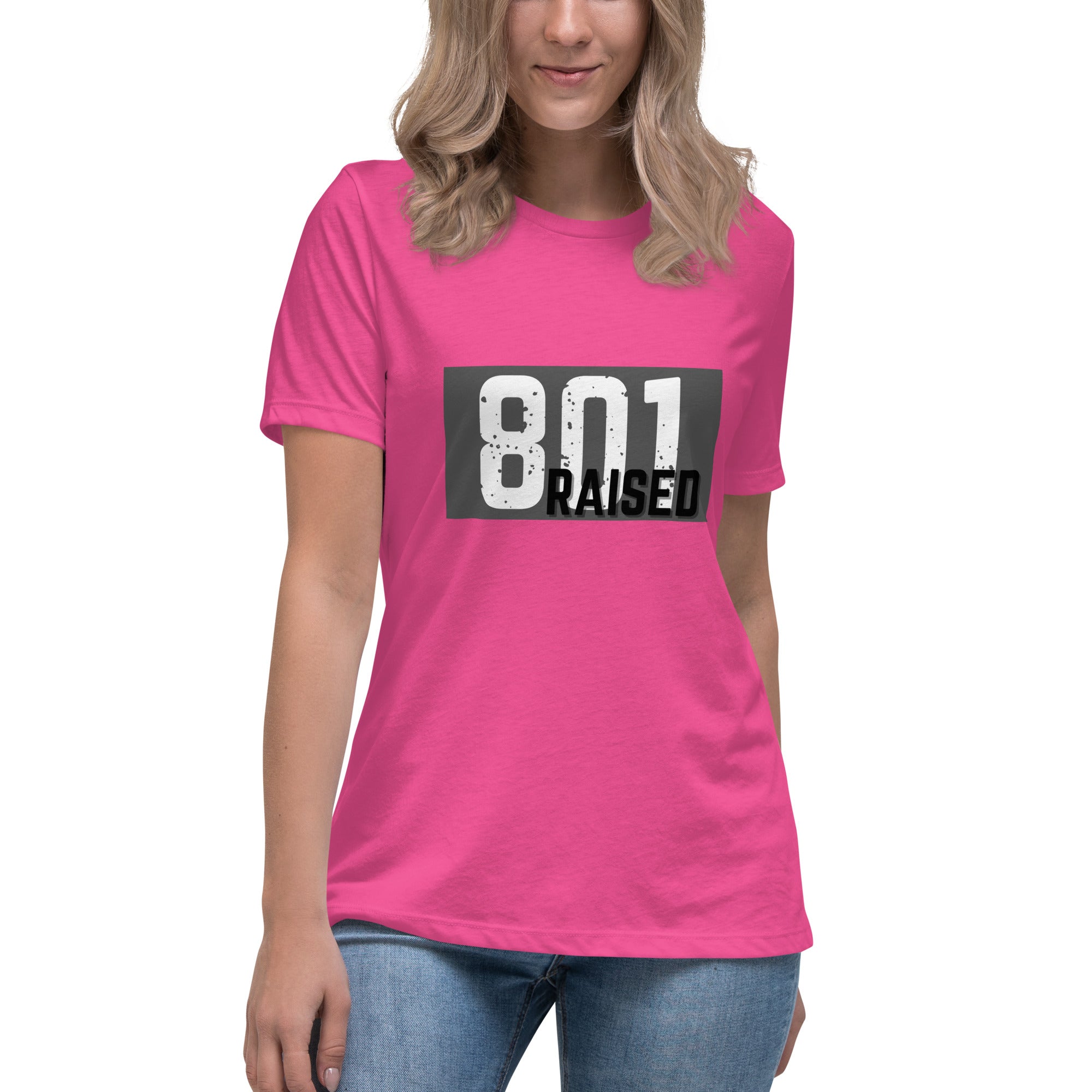 Women's Relaxed 801 T-Shirt - 801raised