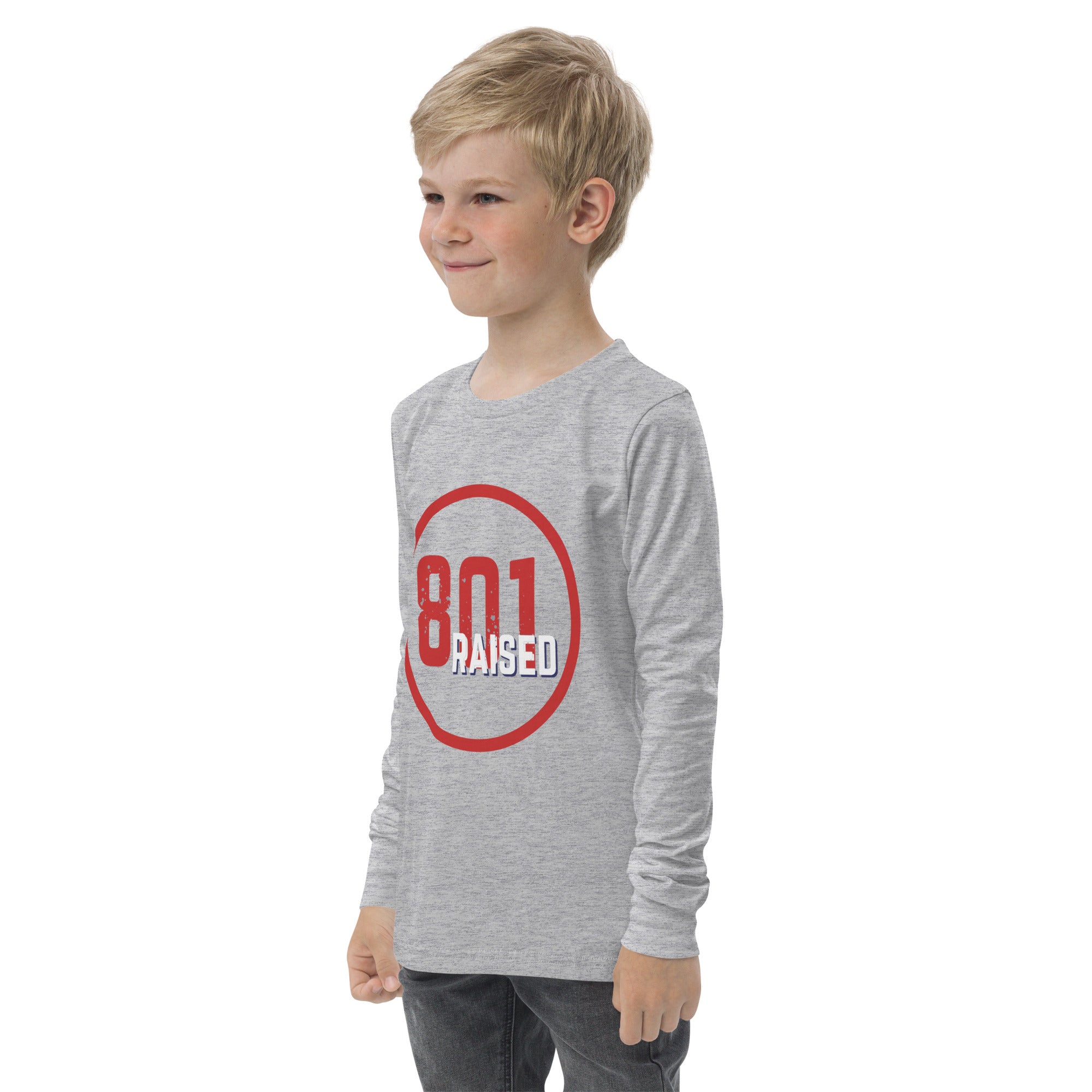 Youth Long Sleeve 801 Raised Tee - 801raised